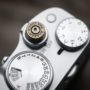 Antique Bullet Soft Release BLAZER LUGER ปุ่มชัตเตอร์กล้อง
