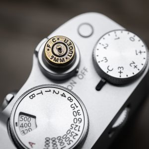 Antique Bullet Soft Release FC LUGER ปุ่มชัตเตอร์กล้อง