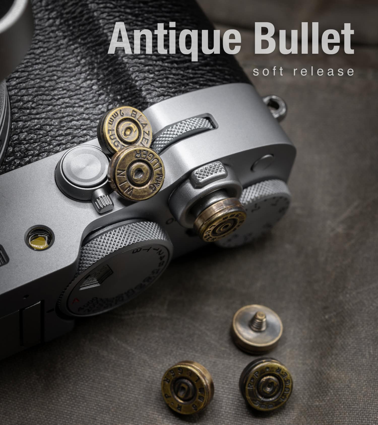 Antique Bullet Soft Release ปุ่มชัตเตอร์กล้อง