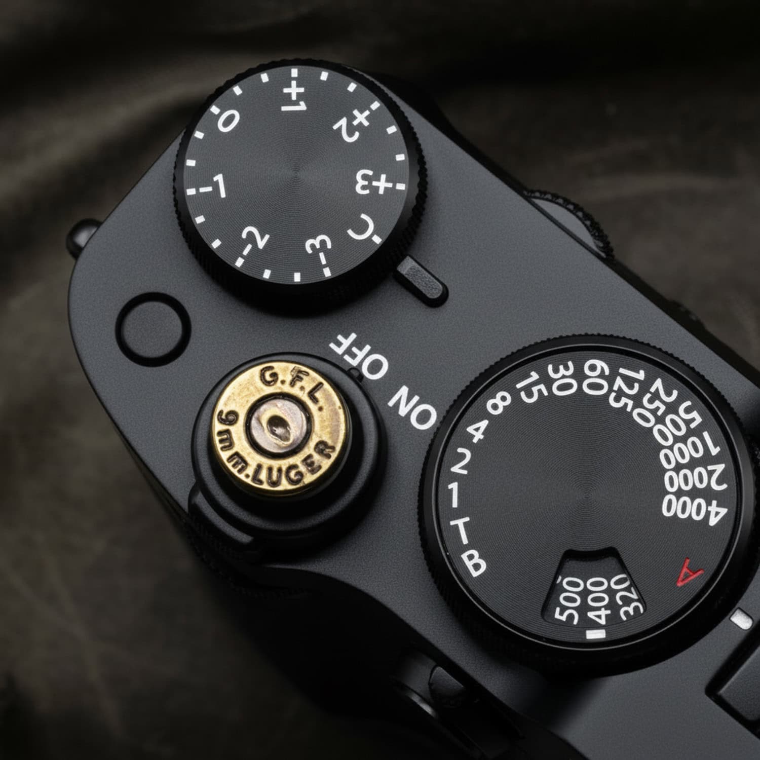 Antique Bullet Soft Release GFL LUGER ปุ่มชัตเตอร์กล้อง