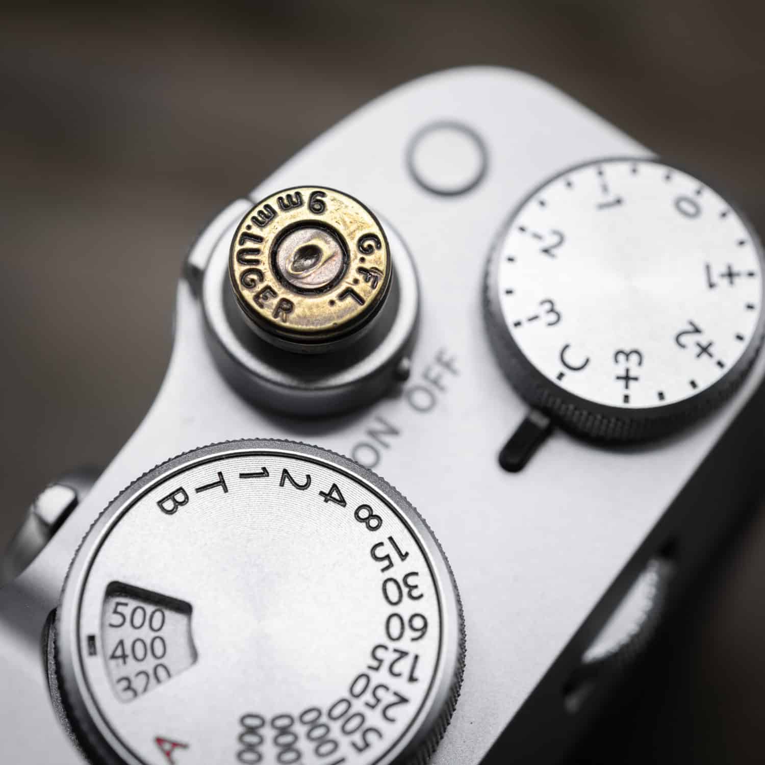 Antique Bullet Soft Release GFL LUGER ปุ่มชัตเตอร์กล้อง