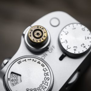 Antique Bullet Soft Release RP LUGER ปุ่มชัตเตอร์กล้อง