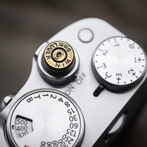 Antique Bullet Soft Release WIN LUGER ปุ่มชัตเตอร์กล้อง