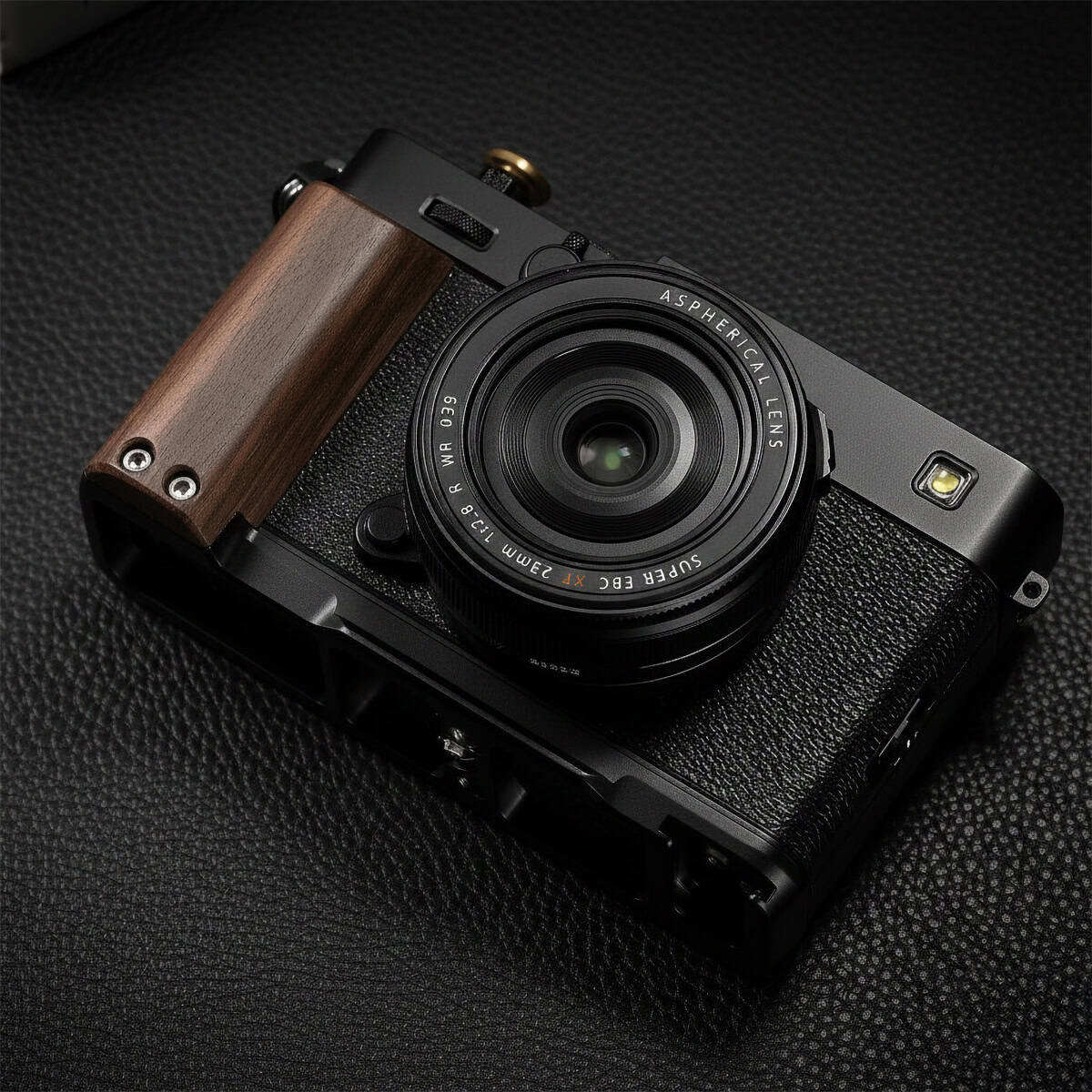 กริป Fuji XE5 สีดำ Hand Grip จาก Haoge