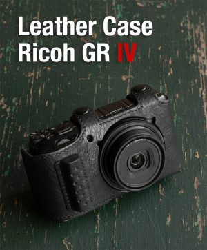 Leather Case Ricoh GRIV GR4 HDF เคสหนังสีดำ จาก Mr.Stone