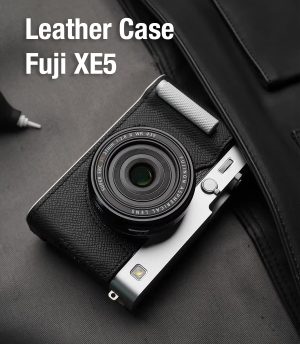 เคส Fuji XE5 สีดำ Leather Case จาก Mr.Stone