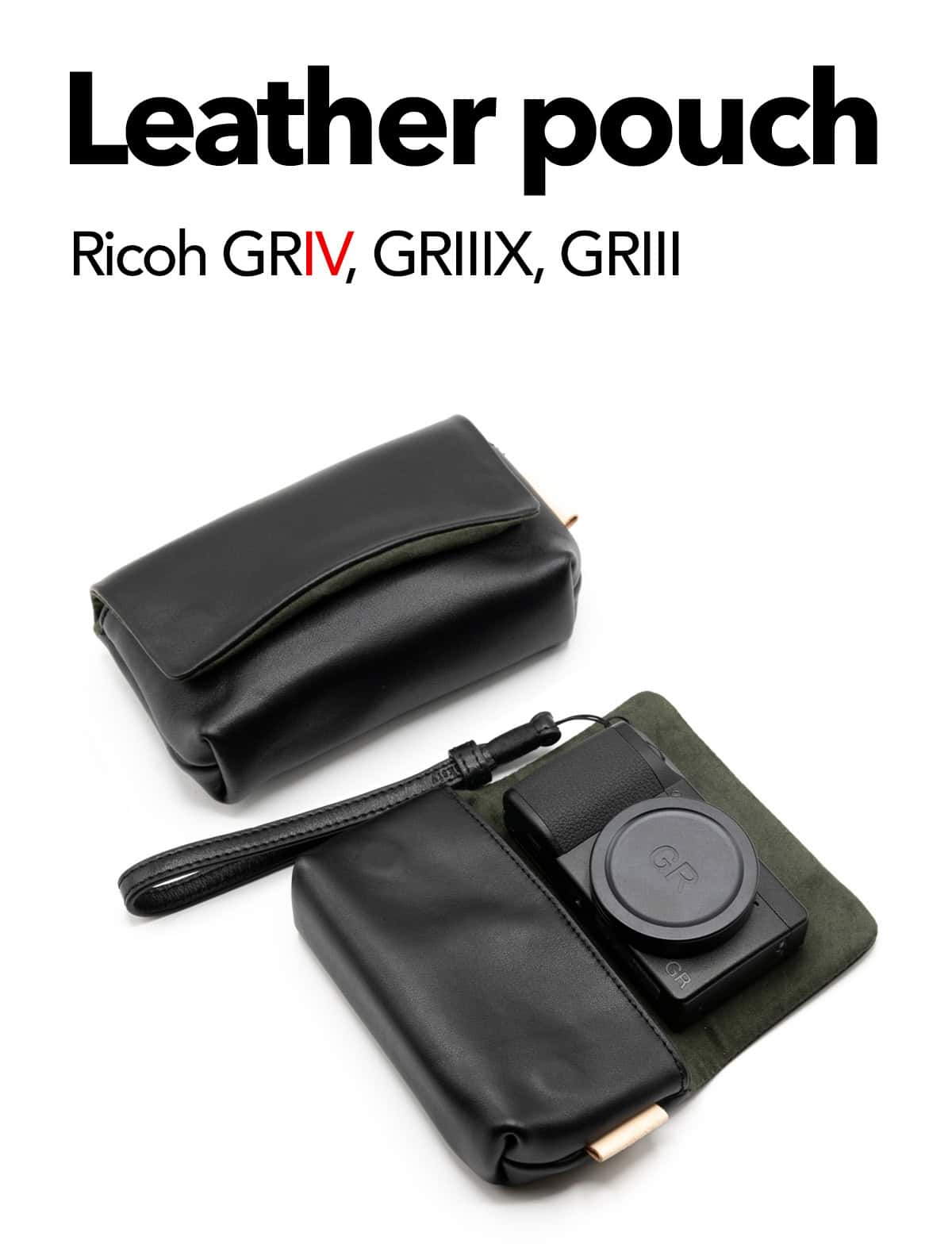 กระเป๋ากล้องคอมแพค ซองกล้อง หนังแท้ MeKee