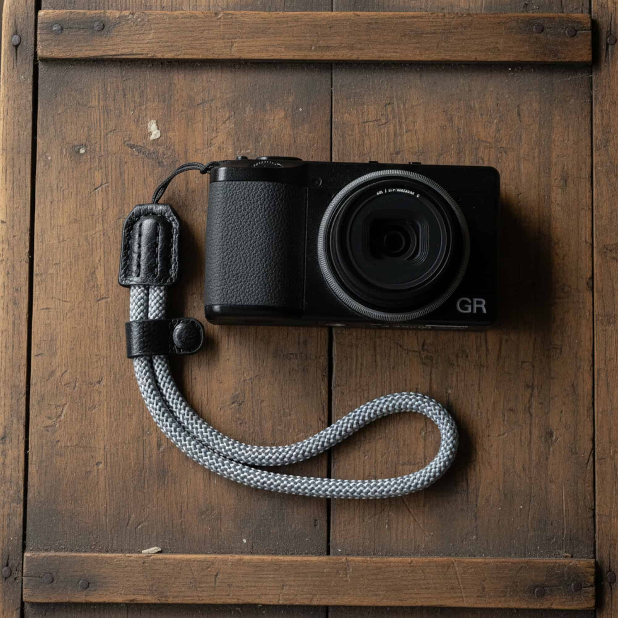 สายคล้องมือกล้องปลายเชือก Yuwood สีเทา Gray Nylon Wrist Strap