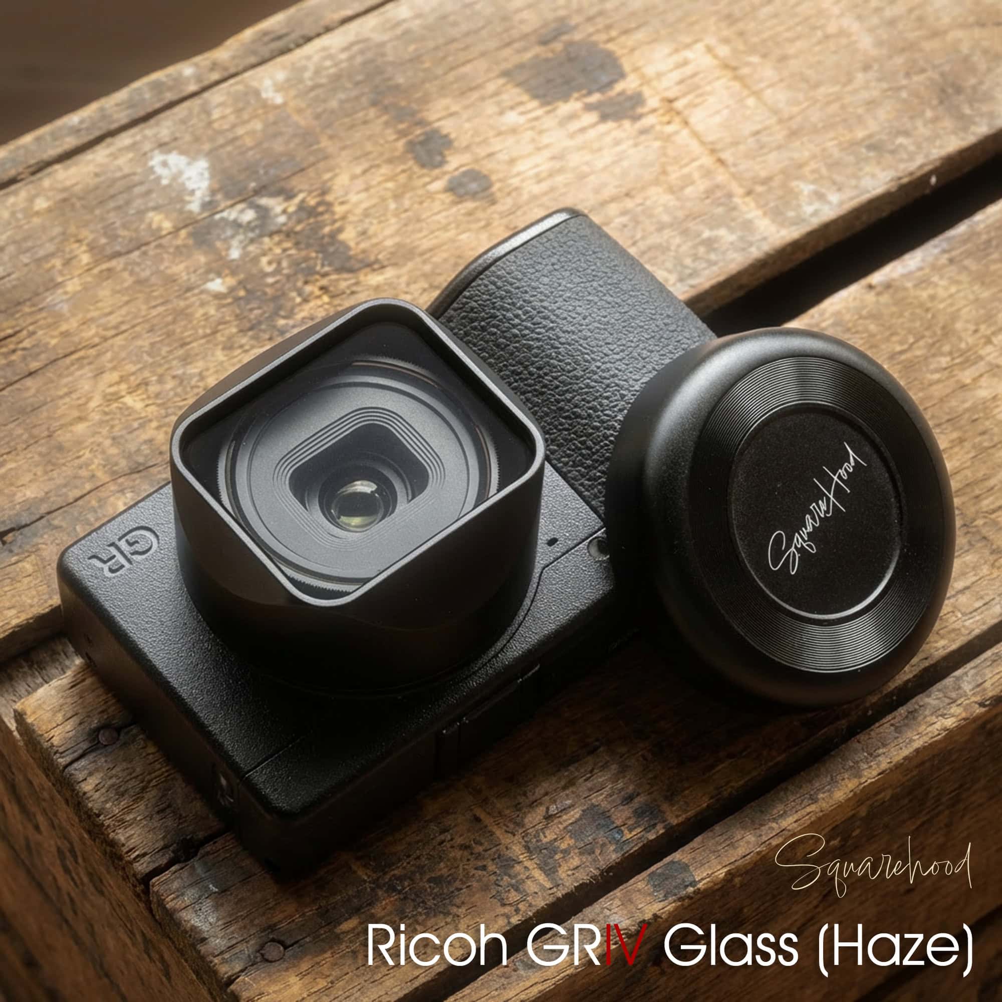 Squarehood Ricoh GRIV V2 Glass Haze เลนส์ฮูด Ricoh GR4