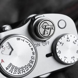 ปุ่มชัตเตอร์ ปุ่มกล้อง Fuji X100VI XE5 X-HALF XT30III สีเงิน