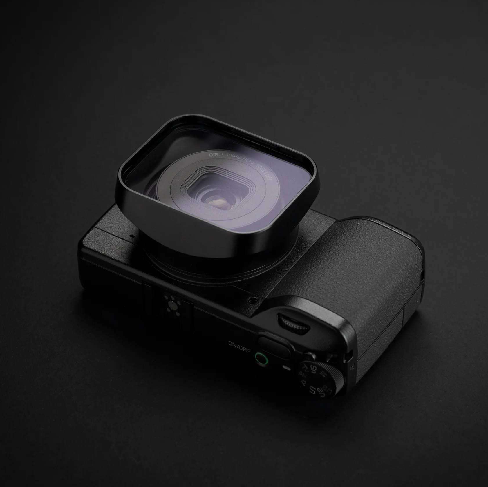 Squarehood Ricoh GRIV Glass Clear เลนส์ฮูด Ricoh GR4