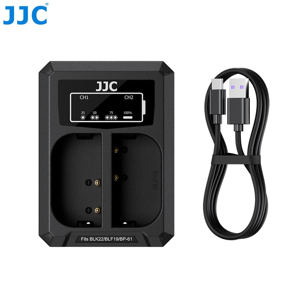 ที่ชาร์จแบต PANASONIC LUMIX L10 จาก JJC DCH-BLF19ETC
