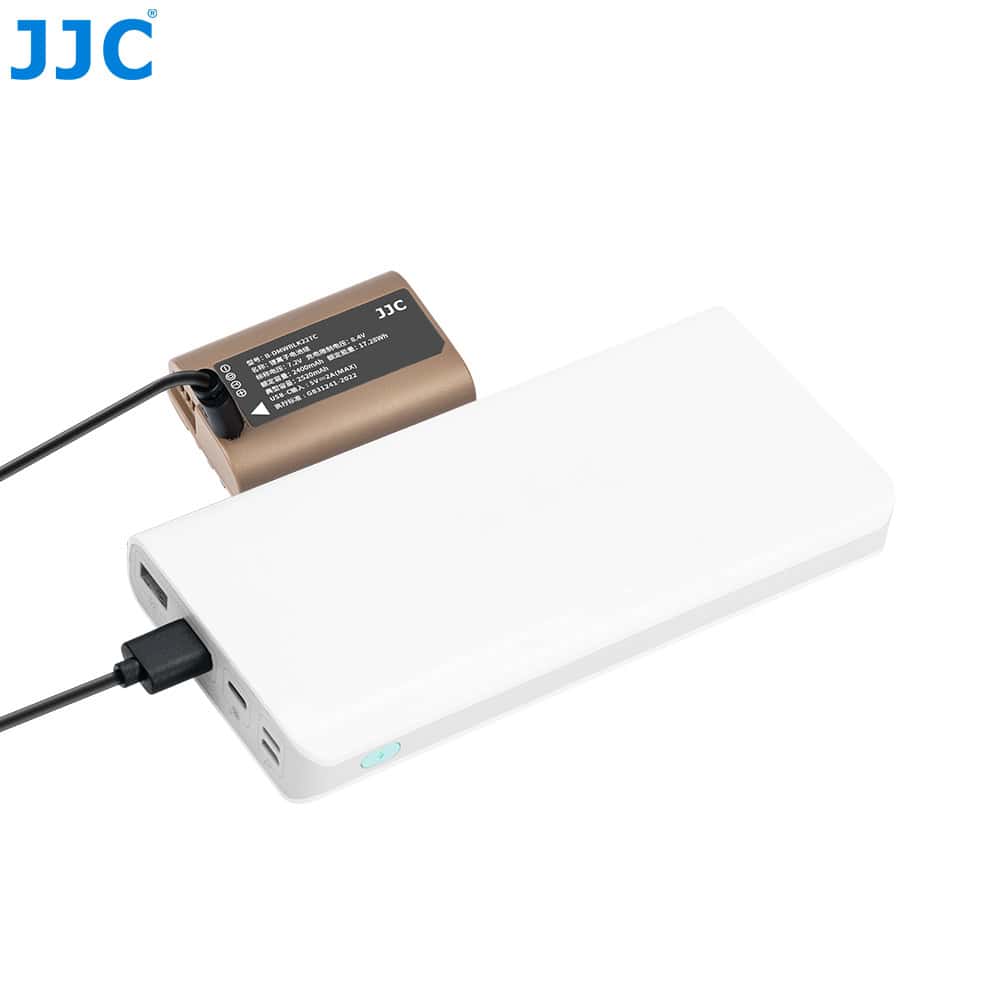 แบตเตอรี่ PANASONIC LUMIX L10 JJC B-DMWBLK22TC แบตแบบมีที่ชาร์จในตัว