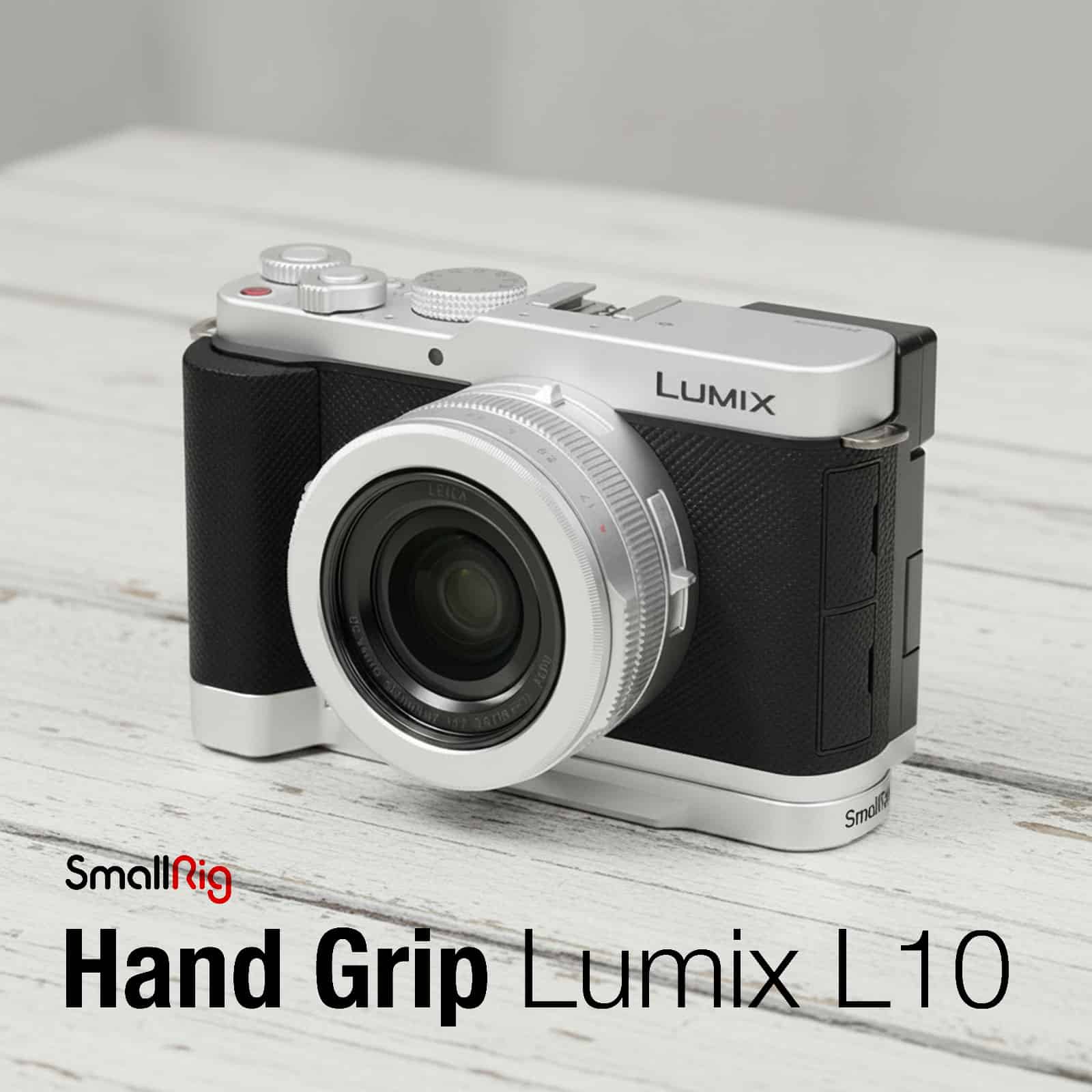 กริป Panasonic Lumx L10 สีเงิน Hand Grip SmallRig 5701