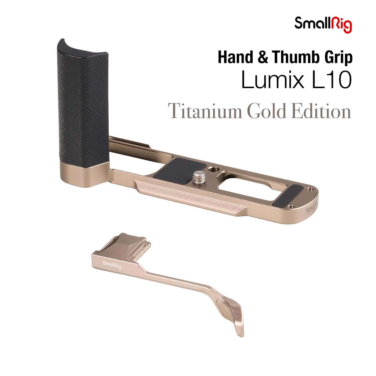 กริป Panasonic Lumx L10 Titanium Gold Hand Grip SmallRig 6136
