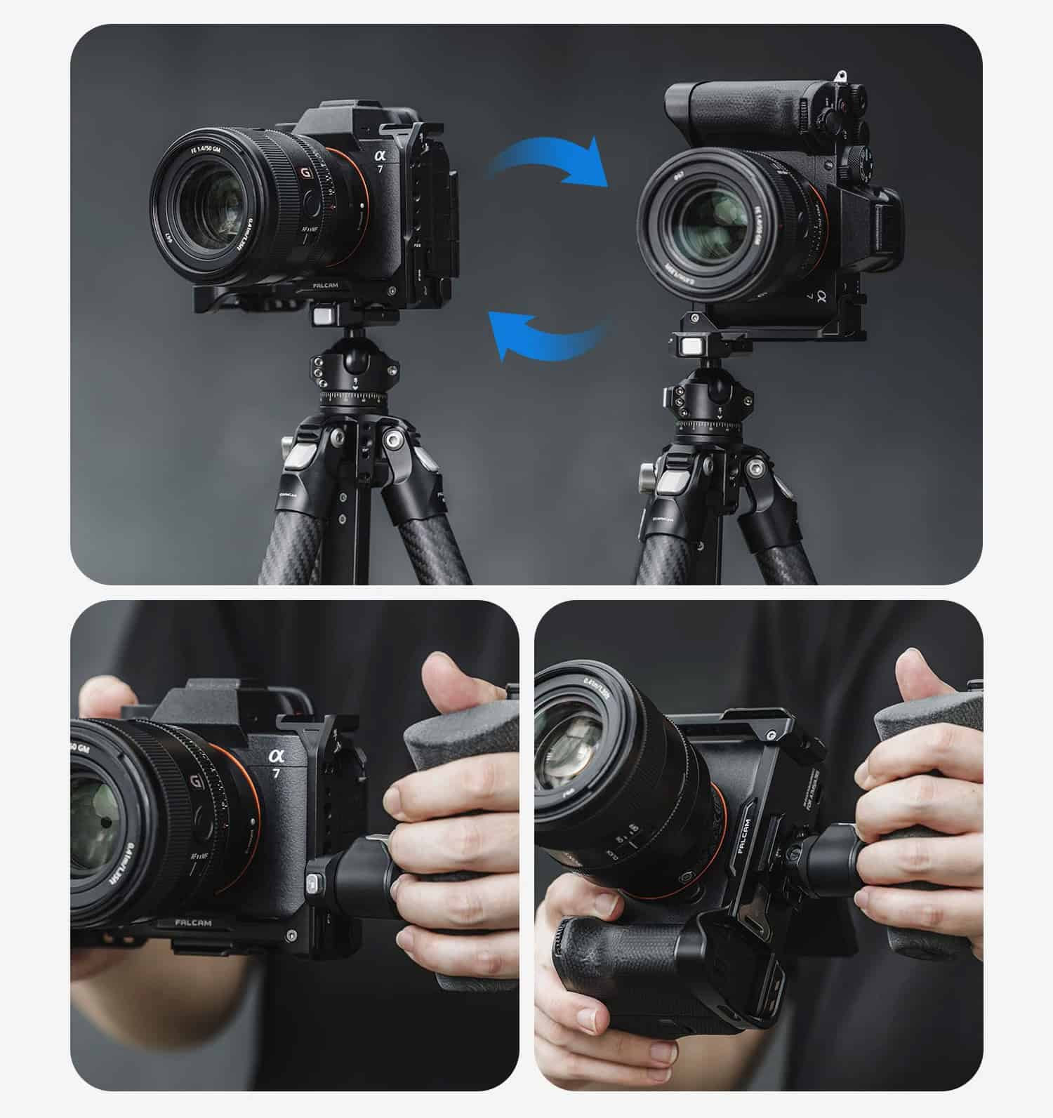 L-Plate Sony A7V A7RV Falcam L-Bracket