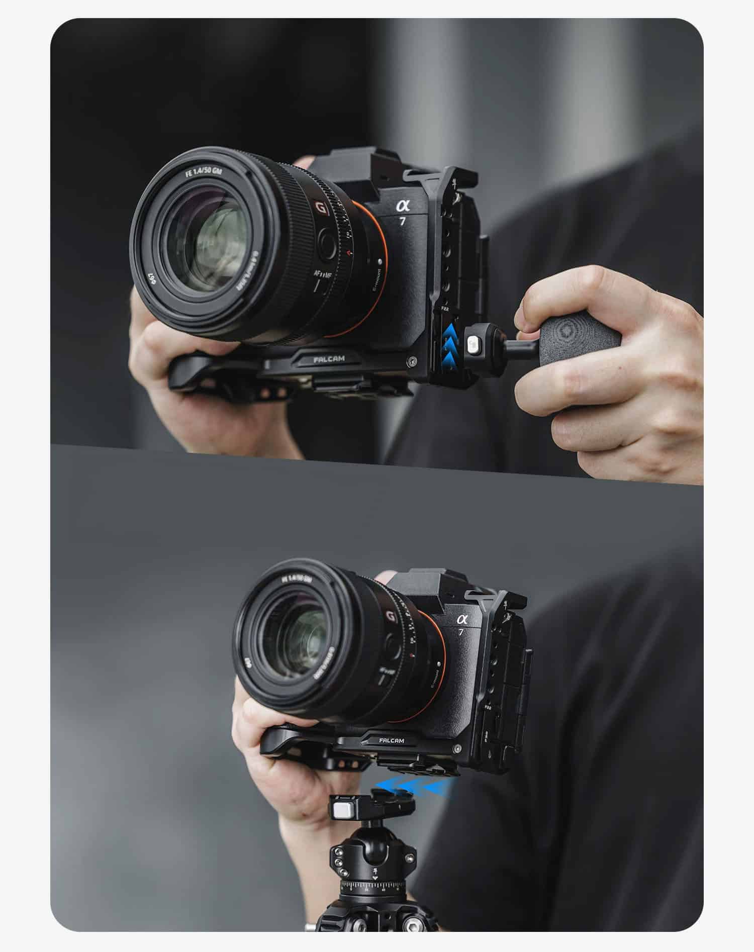 L-Plate Sony A7V A7RV Falcam L-Bracket