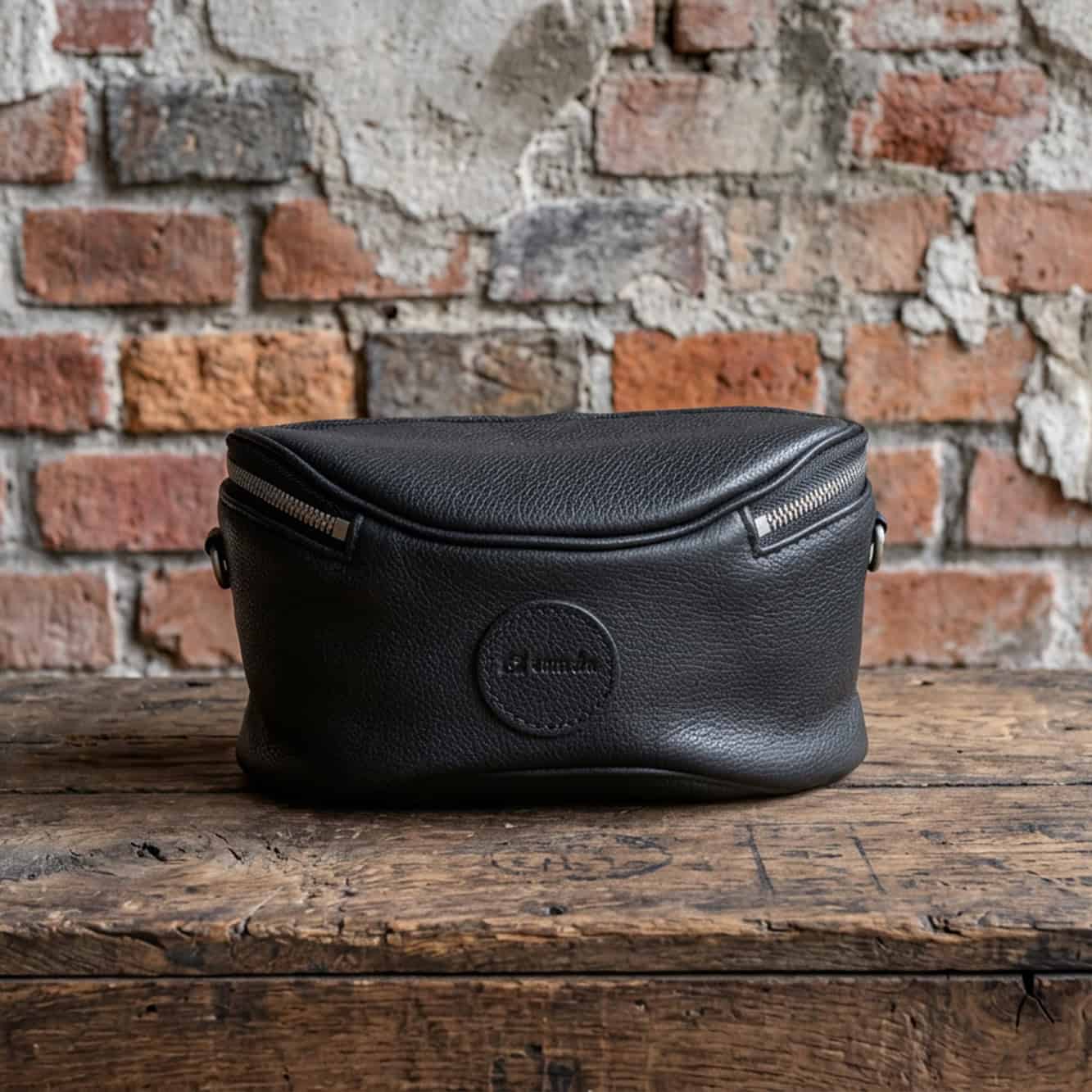Pouch พร้อมสายสะพาย Fuji X100VI Leica D-LUX8 กระเป๋าหนังแท้ Cam-in Small