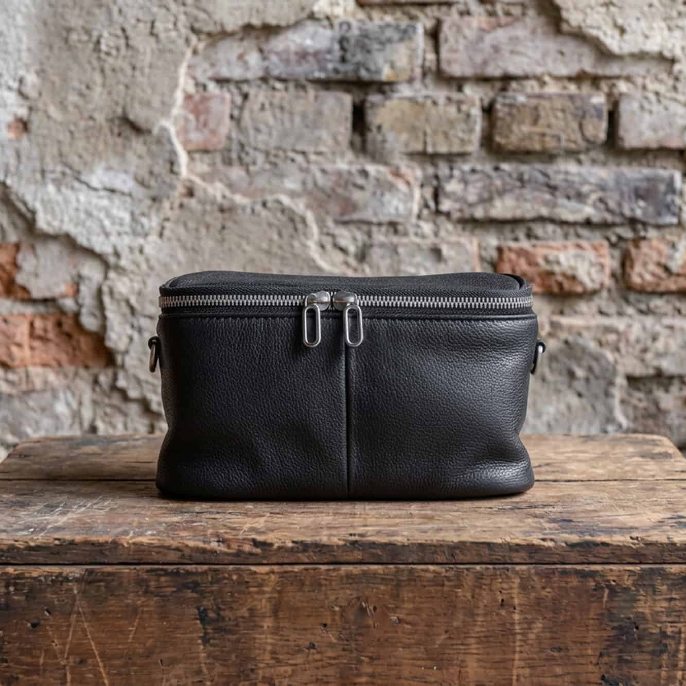 Pouch พร้อมสายสะพาย Fuji X100VI Leica D-LUX8 กระเป๋าหนังแท้ Cam-in Small
