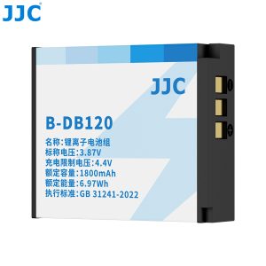 แบต RICOH DB120 for Ricoh GR IV GR4 จาก JJC B-DB120