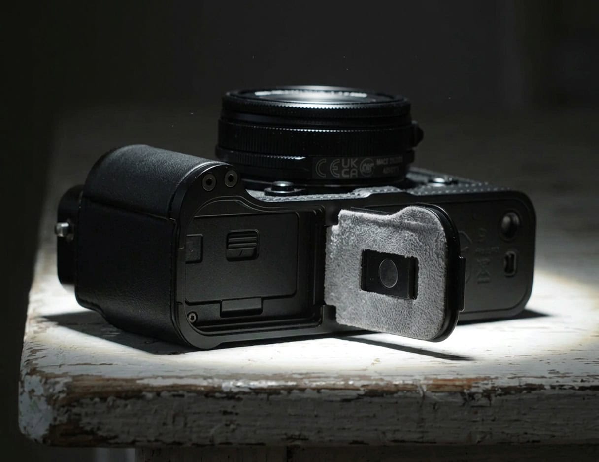 เคส Fuji XE5 Cam-in สีดำ Leather Case