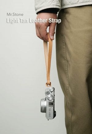 สายคล้องมือกล้องหนัง Mr.Stone Light Tan Wrist Strap